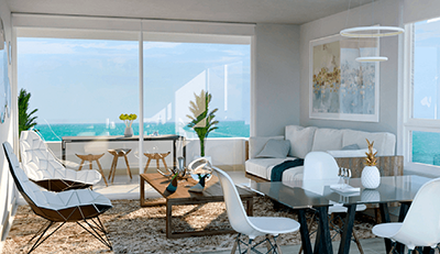 Interior del departamento